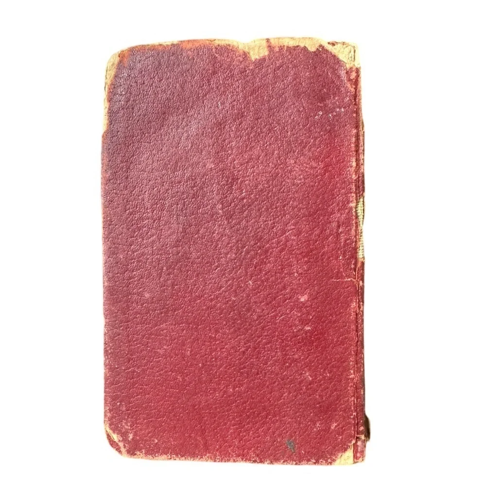 Rand McNally Pocket Atlas - Red and Gold